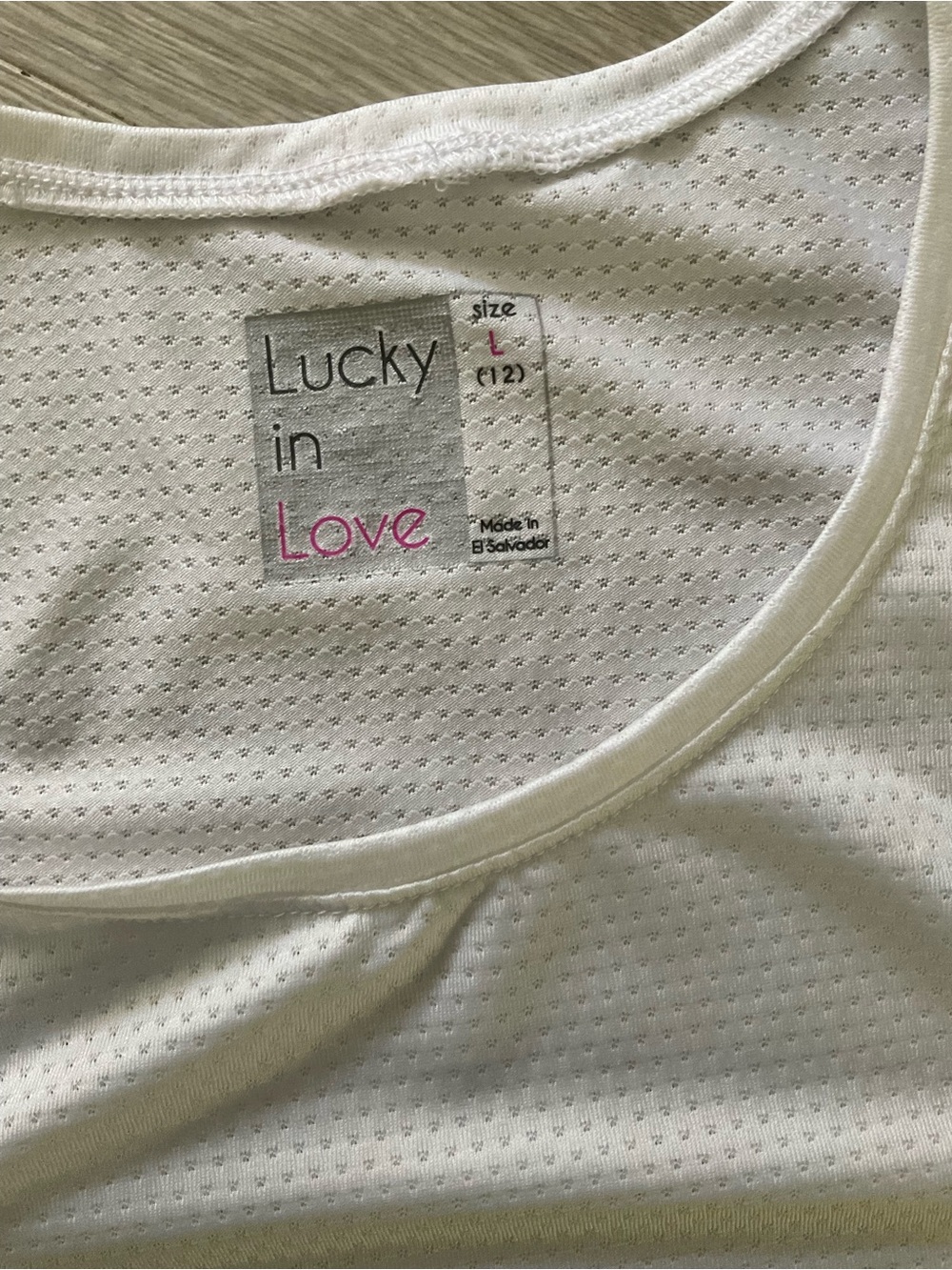 Lucky in love cinch side sleeveless top - Picture 3 of 6